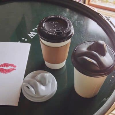 Paper Cup Lids with Lips!